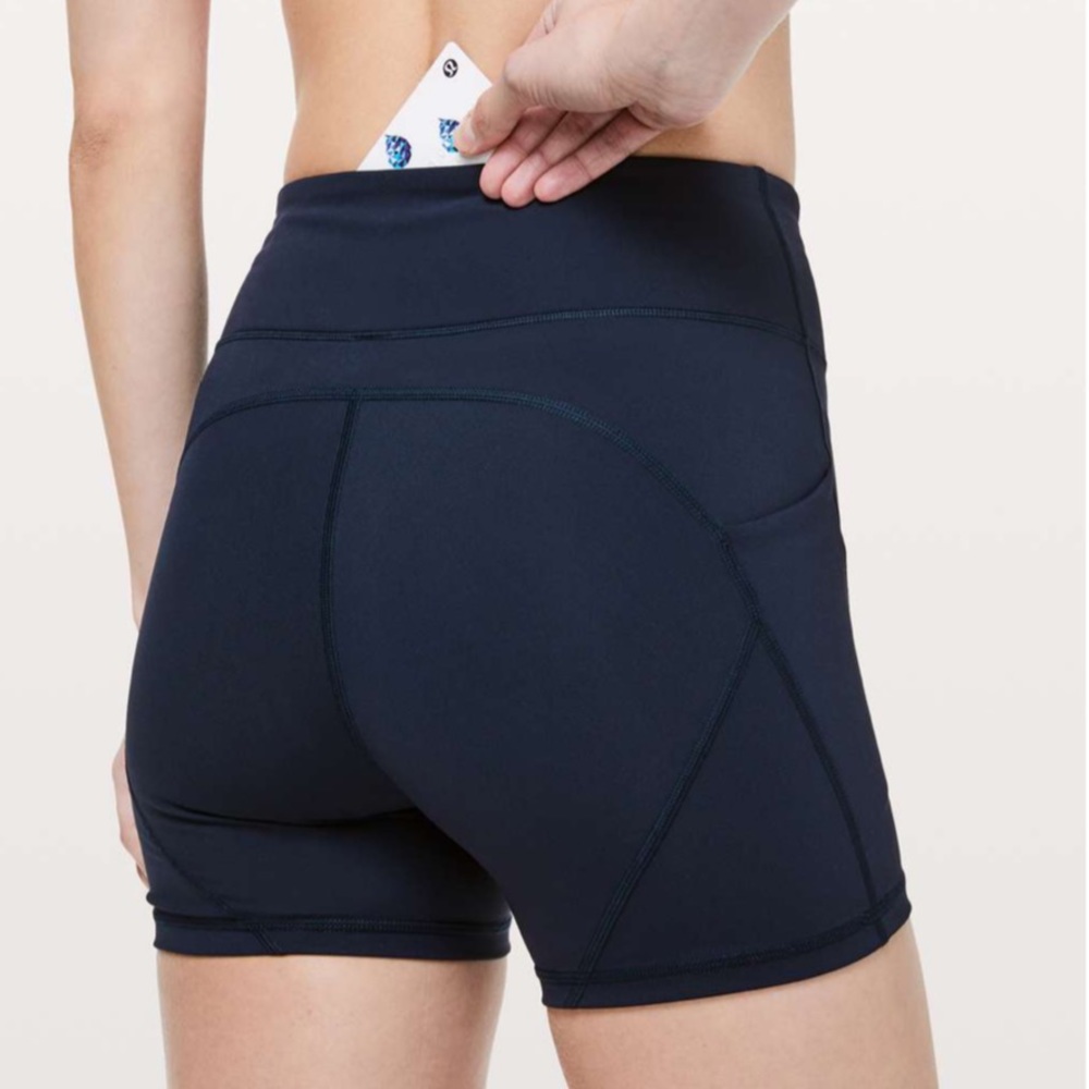 Lululemon Track & Train Short 4” True Navy